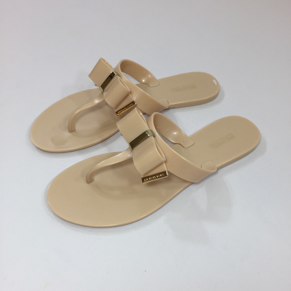 Michael Kors Bow Jelly Sandals 8